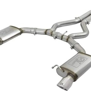 aFe Power MACH Force-XP 3" Cat-Back Exhaust System with Polished Tips for 2015-2017 Ford Mustang GT V8-5.0L