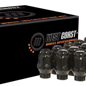Camburg M12 x 1.50 ET 6-Lug Spline Wheel Lug Kit (Black)